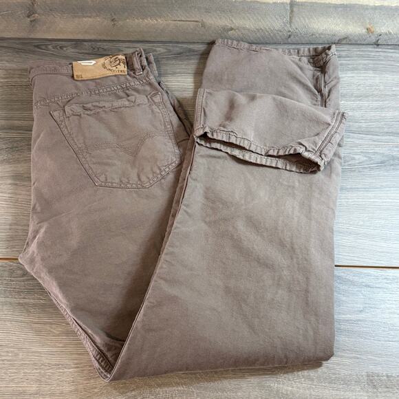 Diesel Industries Pants Size 33 Button Fly Cotton Linen Casual - Picture 9 of 16